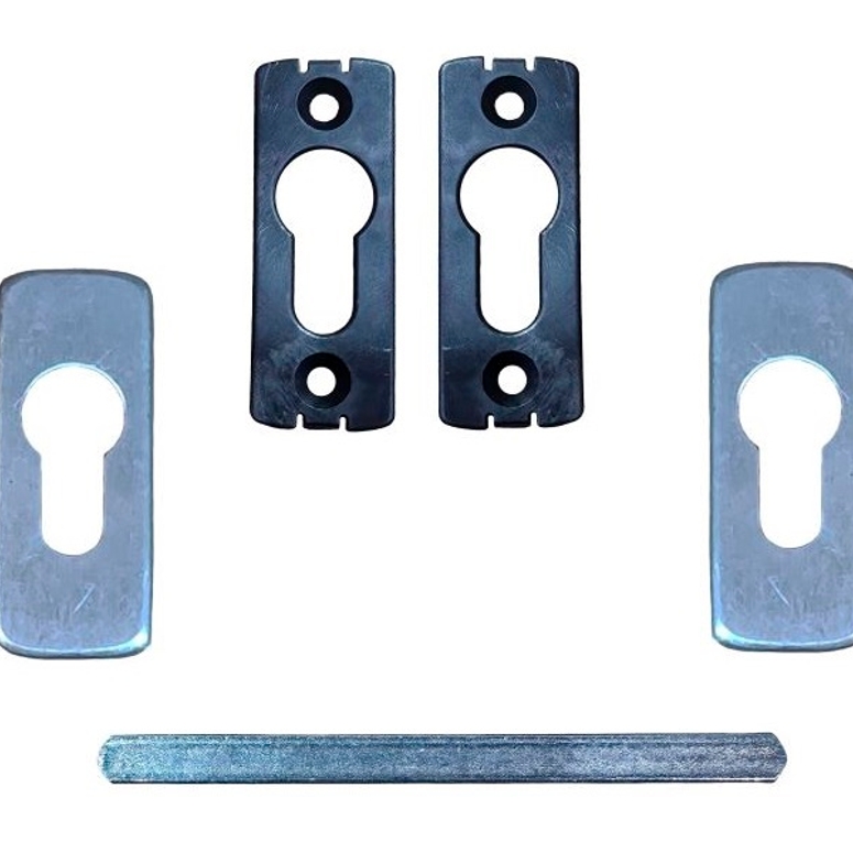 Гарнитур нажимной двусторонний раздельный с розеткой GL, неокрашенный STROXX в Новосибирске_Изображение_2