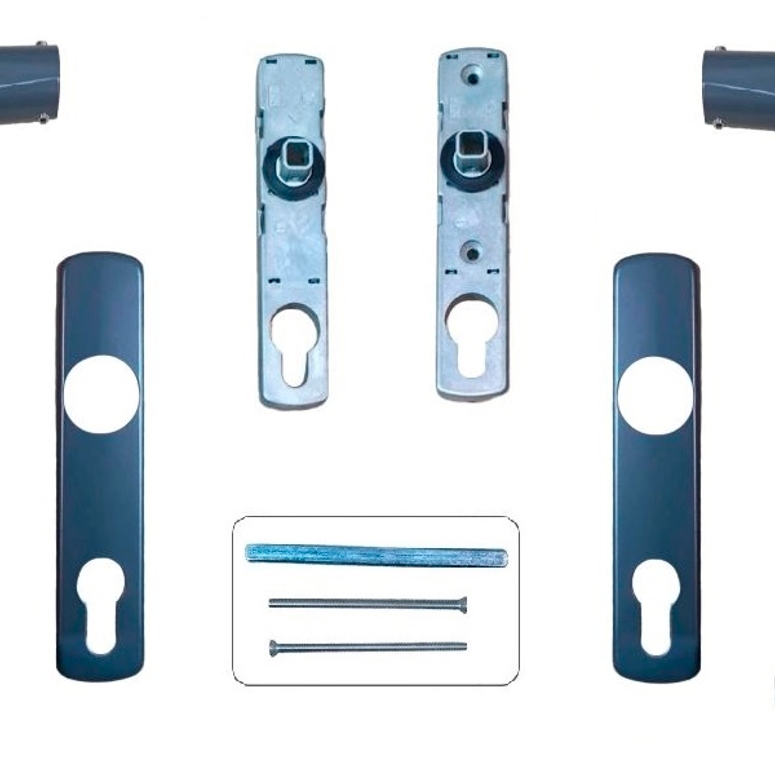 Гарнитур для HS портала под цилиндр комплект антрацит RAL7024 STROXX в Москве