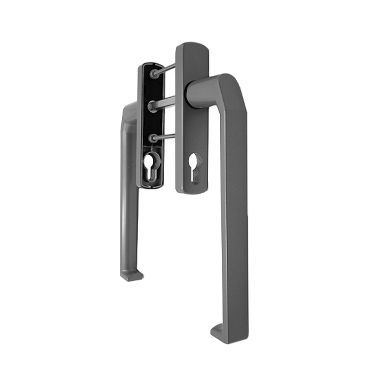 Гарнитур для HS портала под цилиндр комплект серый RAL9007 STROXX в Новосибирске