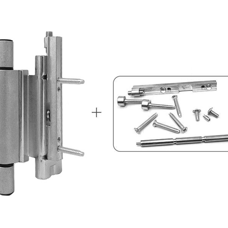Петля дверная роллерная RONDA профиль фурнитурный паз 13мм неокрашенная STROXX в Москве_Изображение_2
