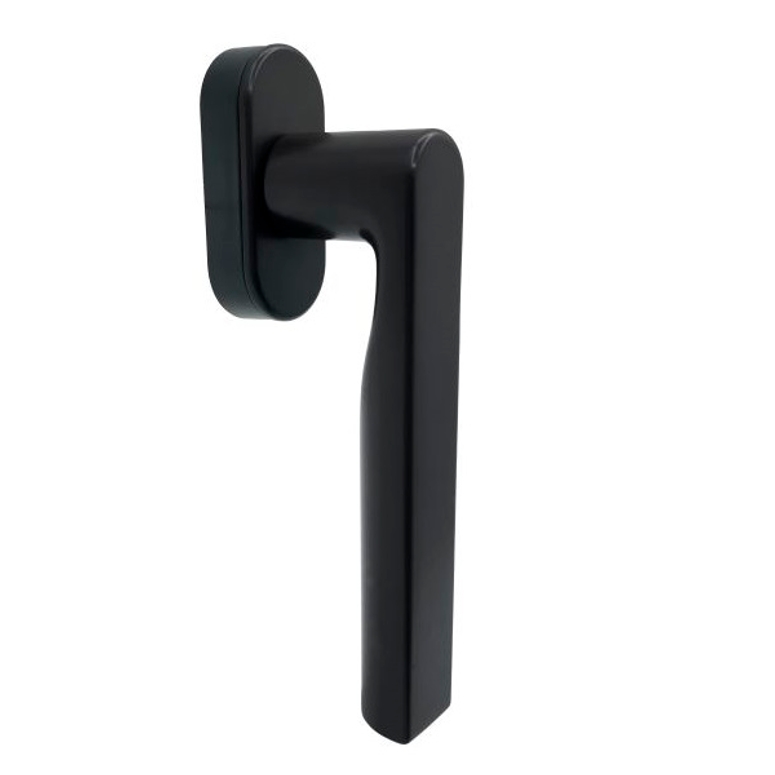 Ручка оконная LBS дизайн Secustik коричневая RAL8019 STROXX в Москве