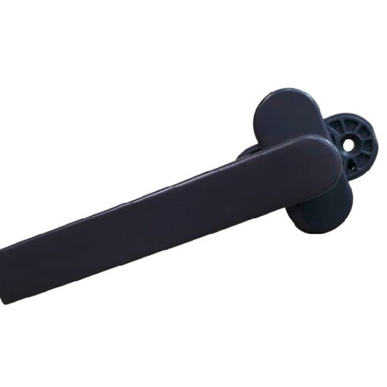 Ручка оконная LBS дизайн Secustik коричневая RAL8019 STROXX в Новосибирске_Изображение_2