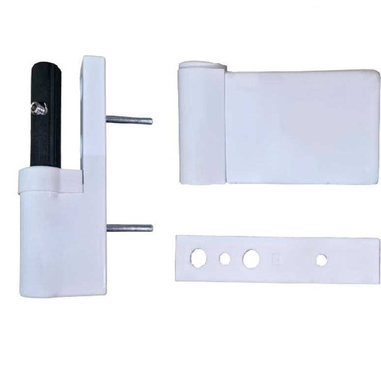 Петля дверная KTV 140 кг 15-20мм белая RAL9016 STROXX в Казани_Изображение_2