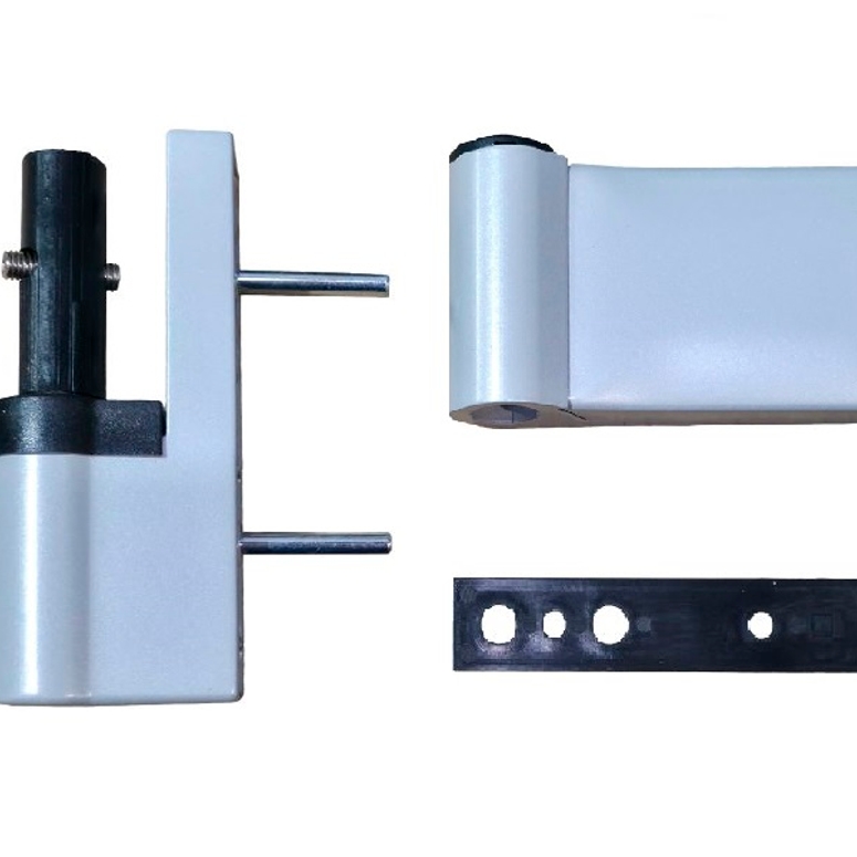 Петля дверная KTV 140 кг 15-20 мм серебристая RAL9006 STROXX в Санкт-Петербурге_Изображение_2