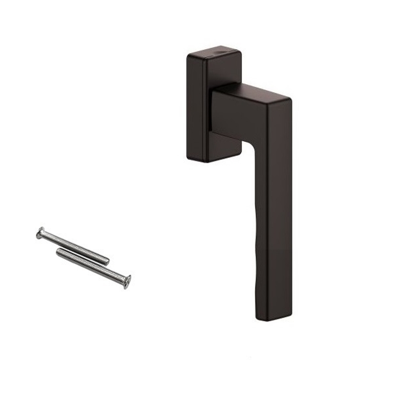 Ручка оконная Toulon Secustik VarioFit коричневая RAL8019 STROXX в Москве