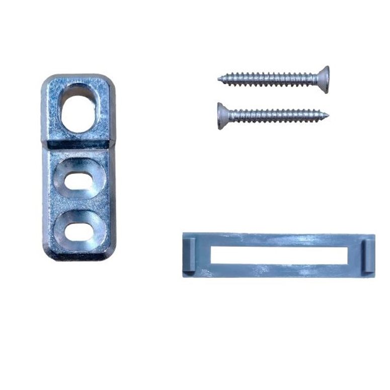 Планка ответная для шпингалета алюминиевых дверей верхняя STROXX в Санкт-Петербурге