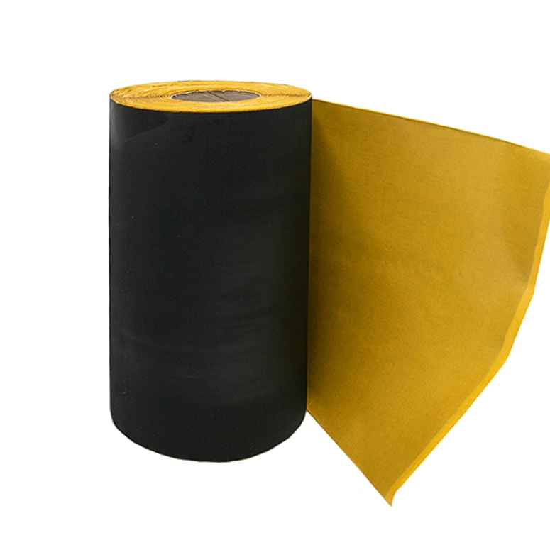 Лента внешняя гидроизоляционная самоклеющая EPDM 0.75мм ширина 400мм рупон 25м  STROXX в Москве