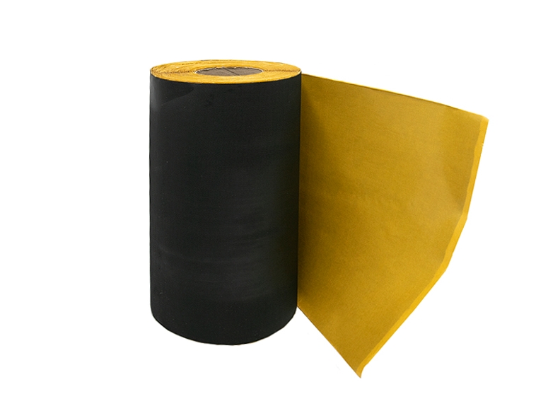 Лента внешняя гидроизоляционная самоклеющая EPDM 0.75мм ширина 400мм рупон 25м STROXX в Москве Лента внешняя гидроизоляционная самоклеющая EPDM 0.75мм ширина 400мм рупон 25м STROXX в Москве